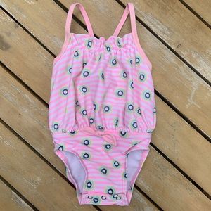 6-9mo swim suit with snaps